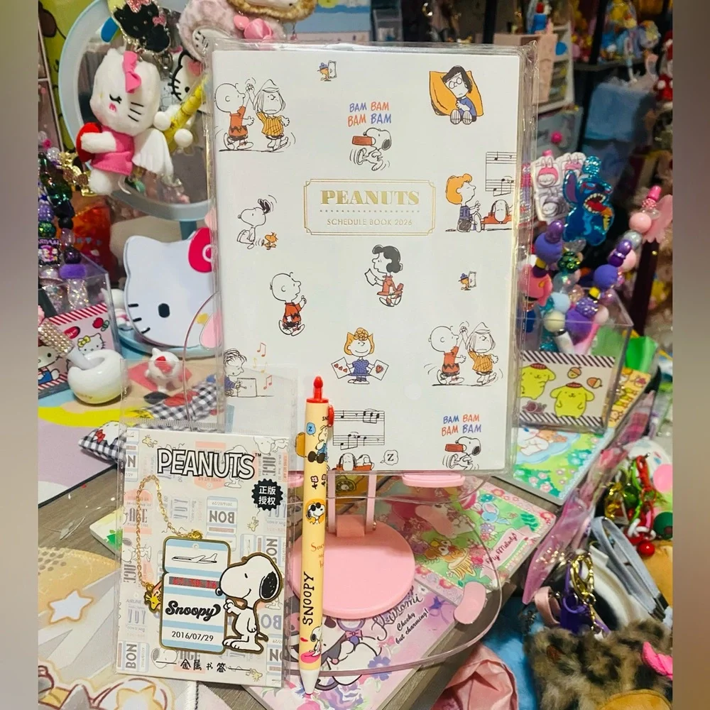 Peanuts 2026 planner bundle